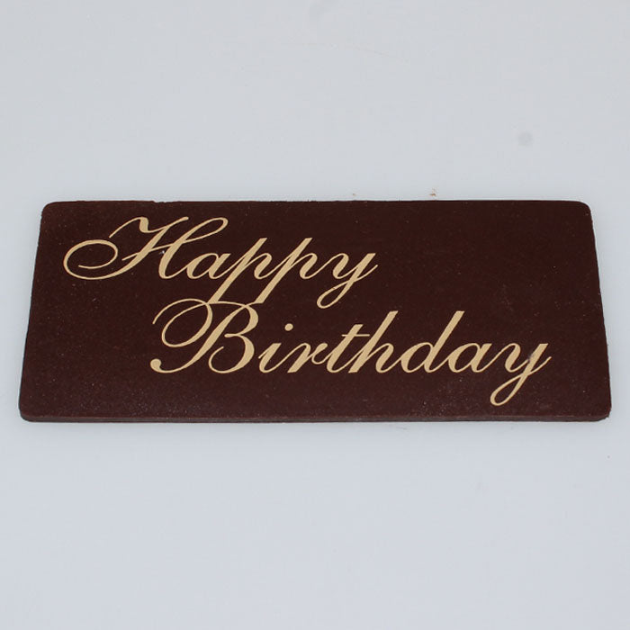 Chocolate Message Plaques