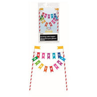 Happy Birthday Bunting Cake Toppers