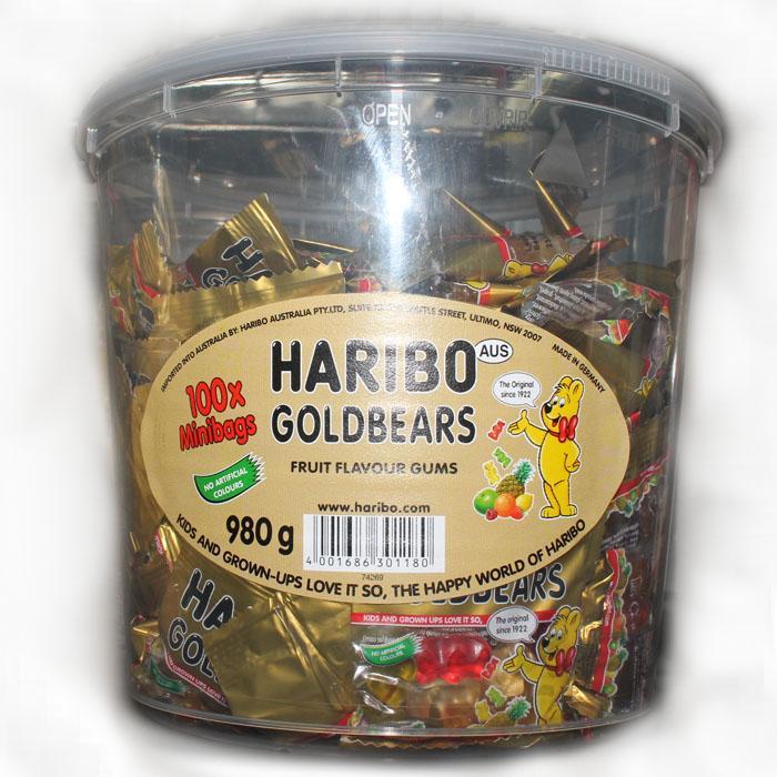 Haribo Goldbears 100 Pack Tub