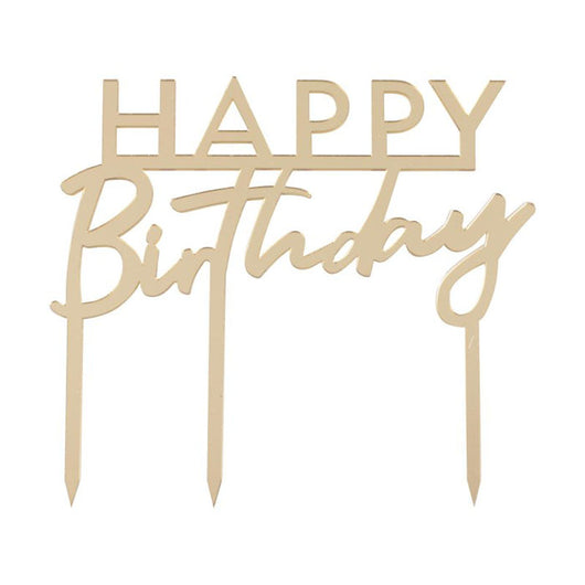 Happy Birthday Ginger Ray Cake Topper | The French Kitchen Castle Hill 