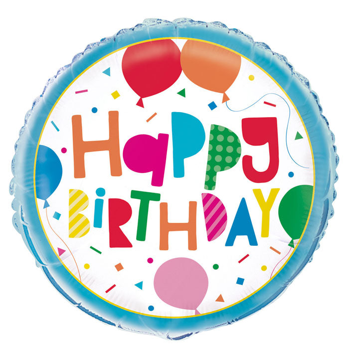 Happy Birthday Balloons | Foil Balloon