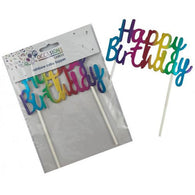 Happy Birthday Cake Topper | Paper Picks