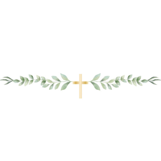 Botanical Cross Garland | The French Kitchen Castle Hill