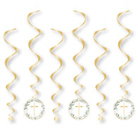 Cross Swirl Hanging Decorations | The French Kitchen Castle Hill