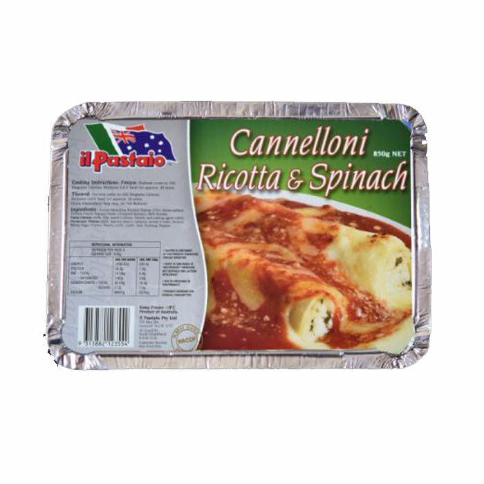 IL PASTAIO Ricotta & Spinach Cannelloni