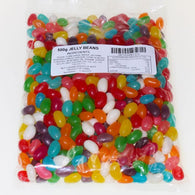 Jelly Beans Rainbow coloured 500g bag