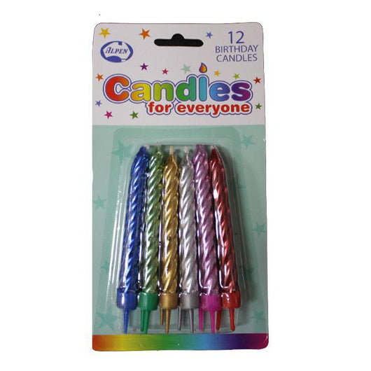 Mixed Metallic Jumbo Candles