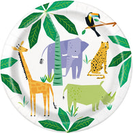 Jungle Themed Paper Plate | The French Kitchen Castle Hill