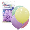 Macaron 25 Pack 30cm Pastel Latex Balloons