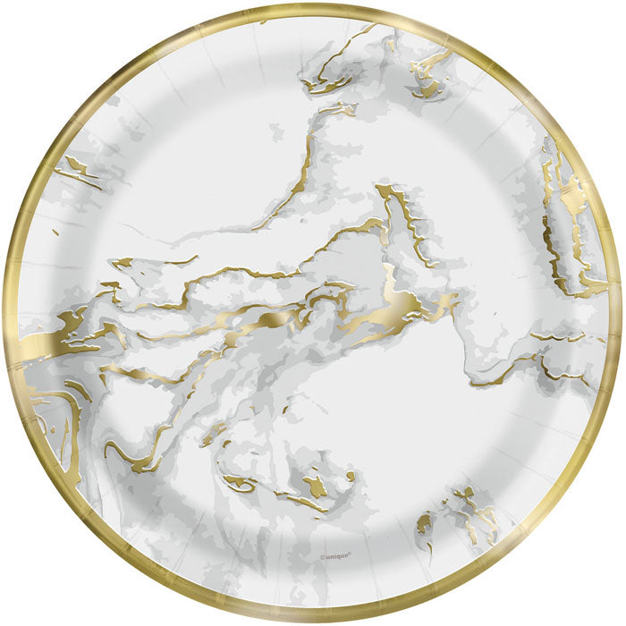 Gold Paper Plates | 10 pack