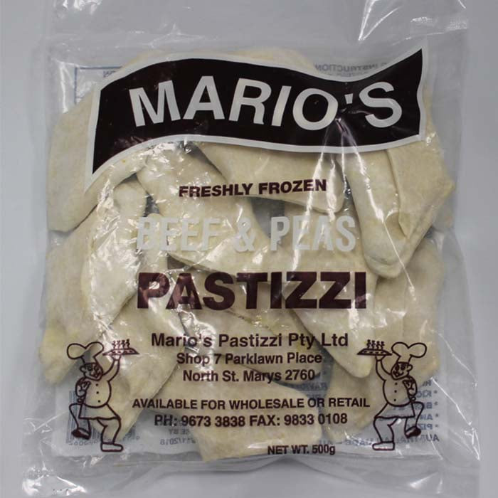 Beef & Pea Pastizzi