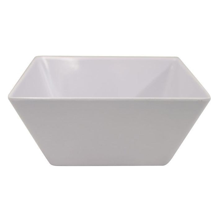 Melamine | Medium Salad Bowl | Square Bowl | Catering | Tableware | The French Kitchen Castle Hill