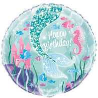 Mermaid Birthday Foil