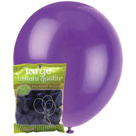 Metallic Purple Balloons