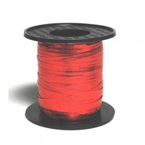 Red Metallic Curling Ribbon