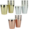 Metallic Paper Party Cups | 10 pack
