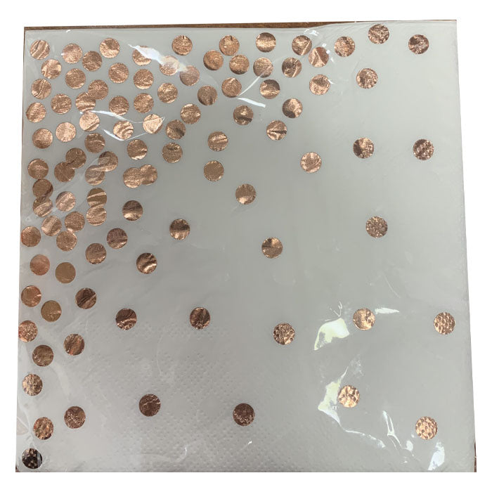 Fun time Metallic Lunch Napkins