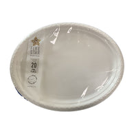 White Plastic Oval Plates | The French Kitchen Castle Hill