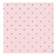 Pale Pink With Gold Dots_Lunch Napkins | The French Kitchen Castle Hill