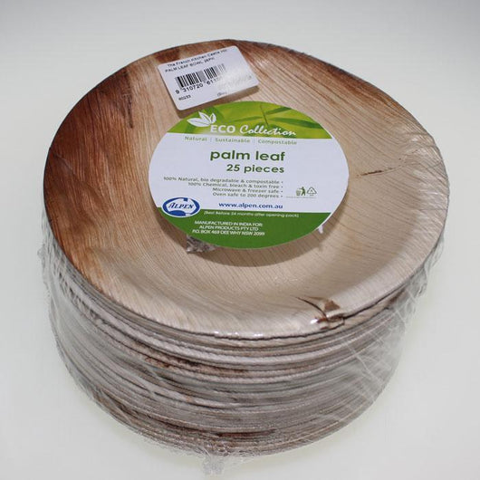 Palm Leaf Round Plate | Alpen | The French Kitchen Castle Hill