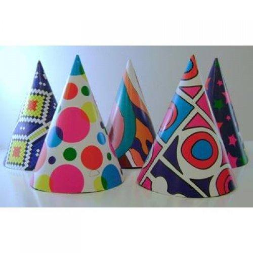 Laser Party Crowns - 6 Pack