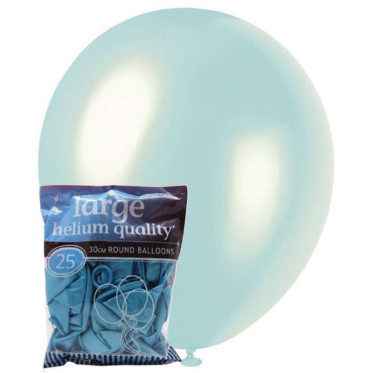 Pearl Blue Balloons