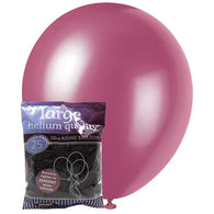 Pearl Burgundy Balloons