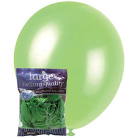 Pearl Lime Green Balloons
