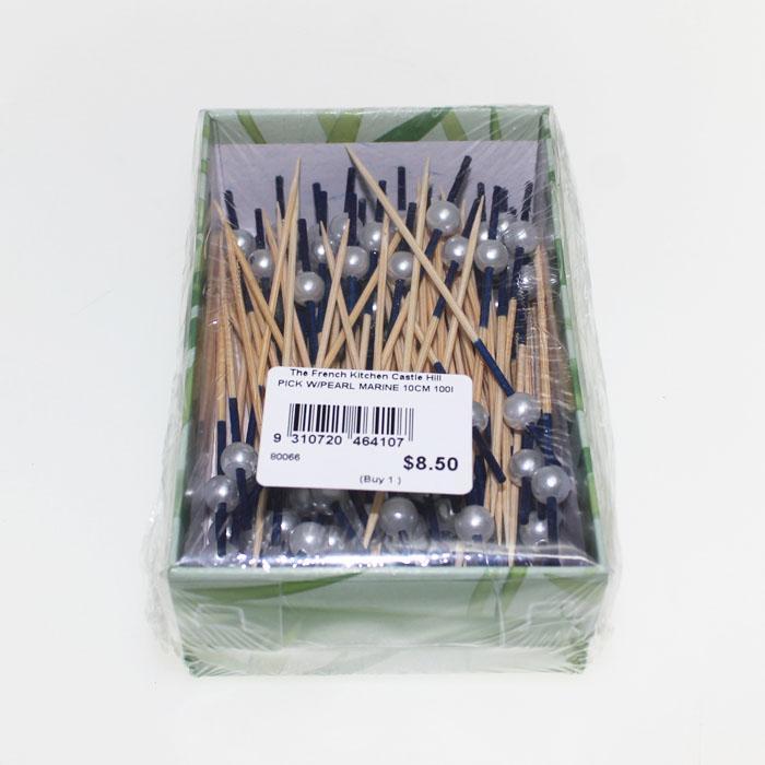 Pearl Bead Cocktail Pick 100 Pack