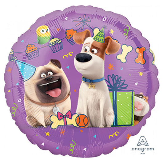 Pets 2 Foil Balloon  | The French Kitchen Castle Hill