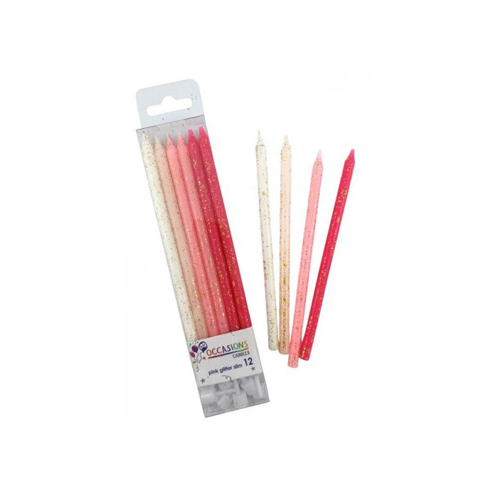 Colourful Slim Candles | The French Kitchen Castle Hill