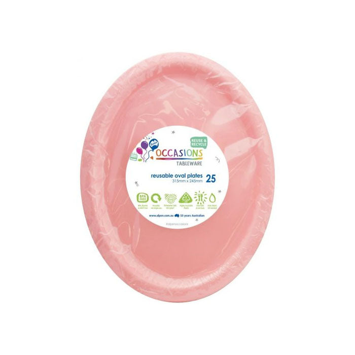 Oval Dinner Plate 20pk