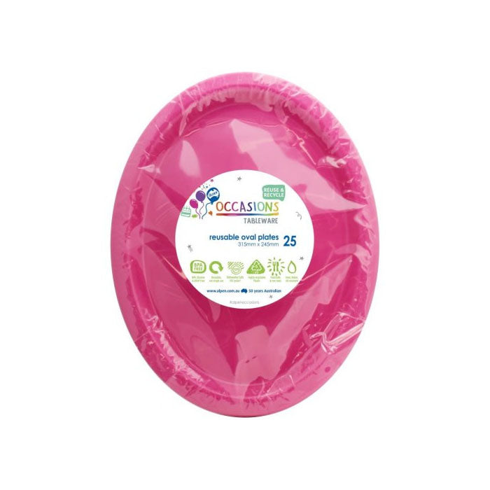 Oval Dinner Plate 20pk