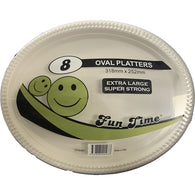 White Plastic Oval Plates | The French Kitchen Castle Hill