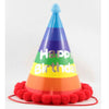 Pompom Party Hat
