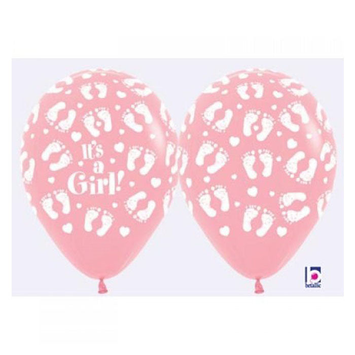 Helium Inflated 30cm Latex Balloons | Baby | Boy or Girl