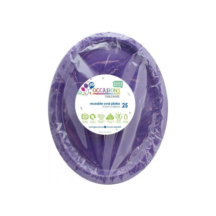 Oval Dinner Plate 20pk