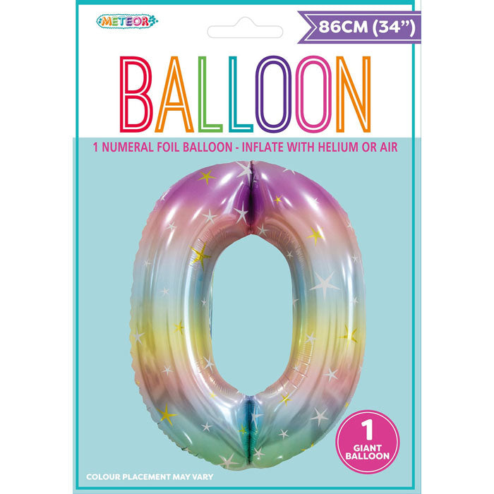 Rainbow Jumbo Numbers | The French Kitchen Castle Hill