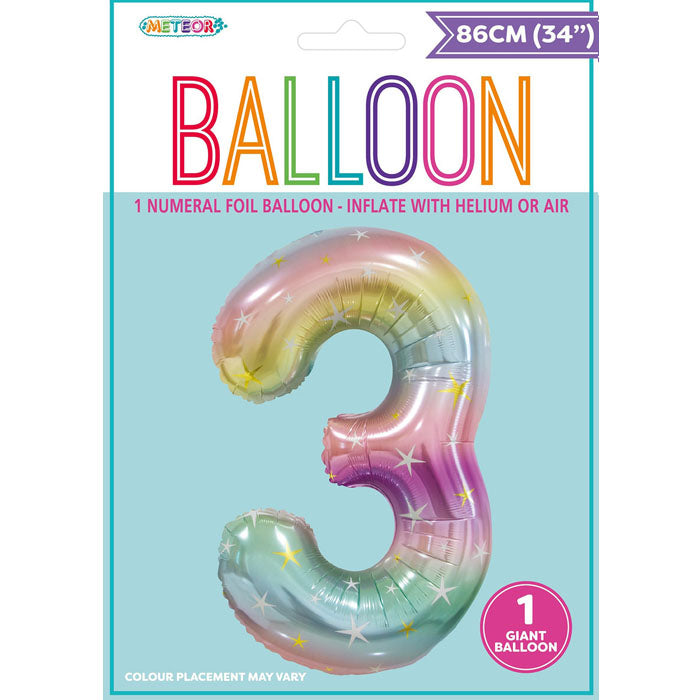 Rainbow Jumbo Numbers | The French Kitchen Castle Hill