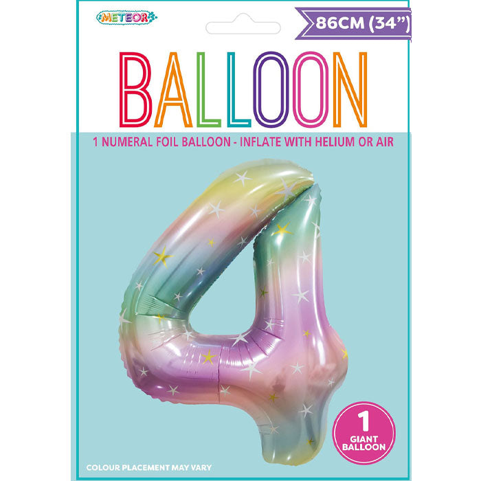 Rainbow Jumbo Numbers | The French Kitchen Castle Hill