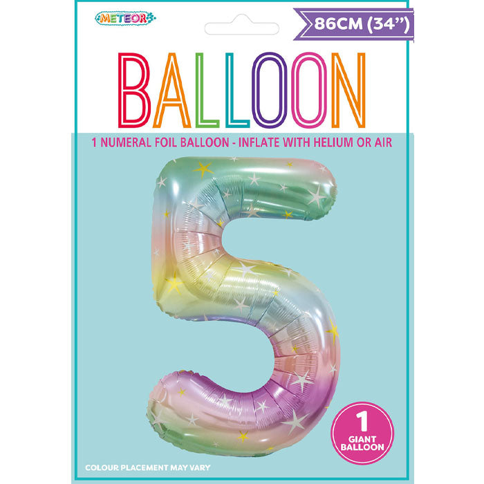 Rainbow Jumbo Numbers | The French Kitchen Castle Hill
