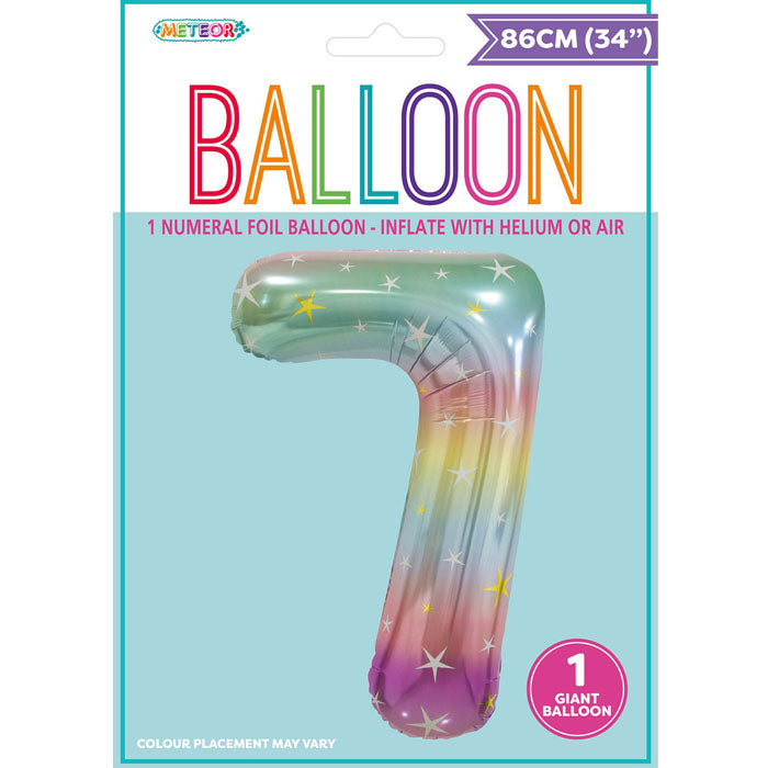 Rainbow Jumbo Numbers | The French Kitchen Castle Hill