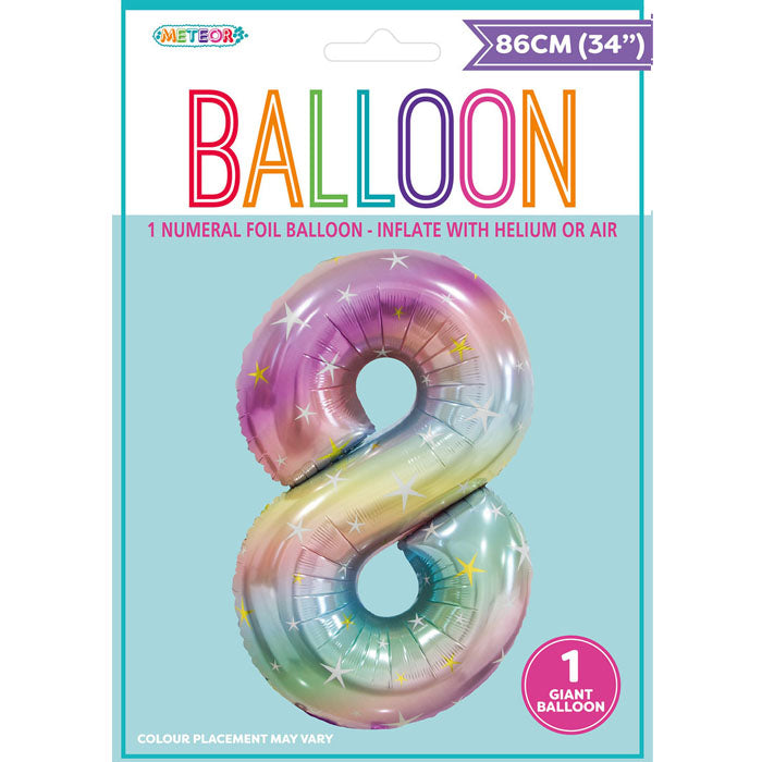 Rainbow Jumbo Numbers | The French Kitchen Castle Hill