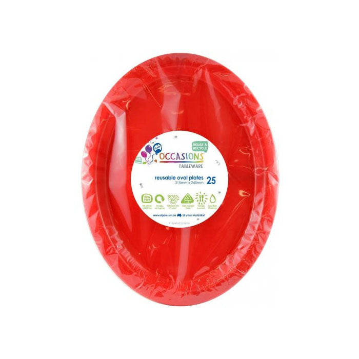 Oval Dinner Plate 20pk