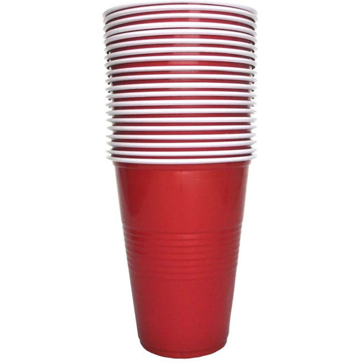 10 Pack Red Plastic Party Cup