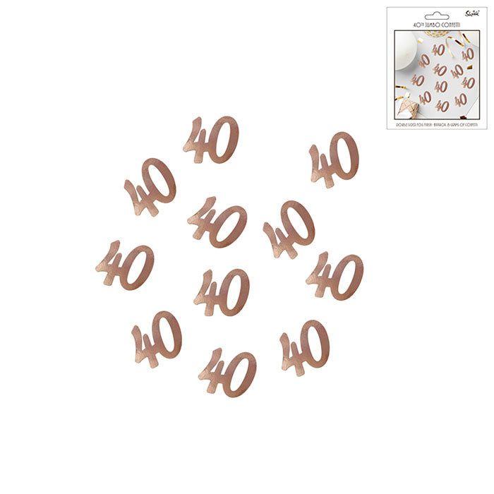 Numbered Jumbo Confetti | The French Kitchen Castle Hill