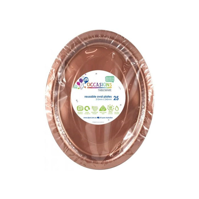 Oval Dinner Plate 20pk