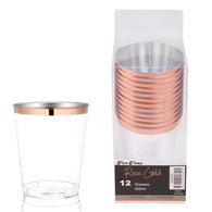 Rose Gold Tumblers Glasses | Reusable | Washable Glasses | Funtime | The French Kitchen Castle Hill