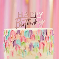 Happy Birthday Cake Topper | The French Kitchen Castle Hill 