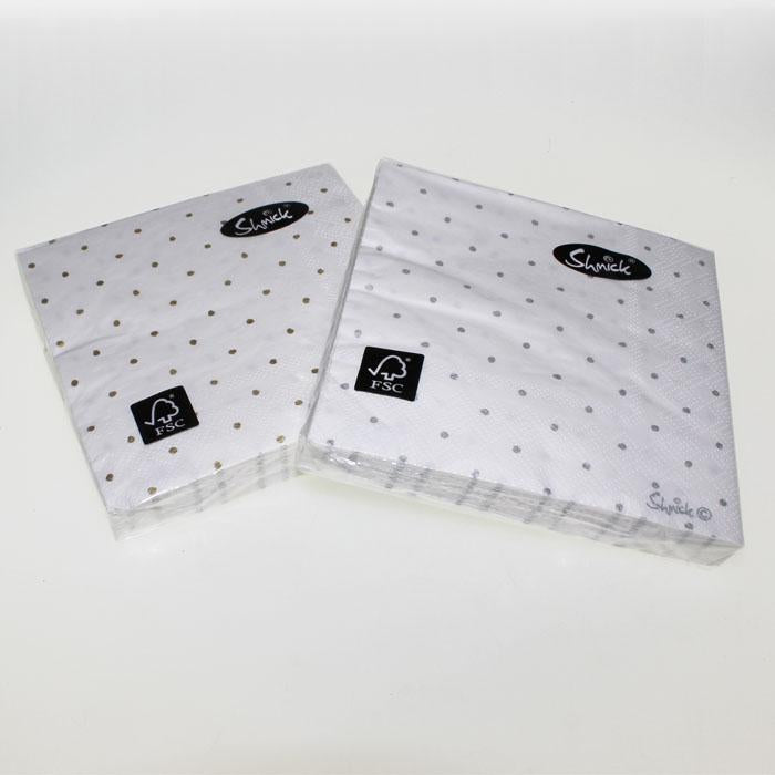 Patterned Beverage Napkins